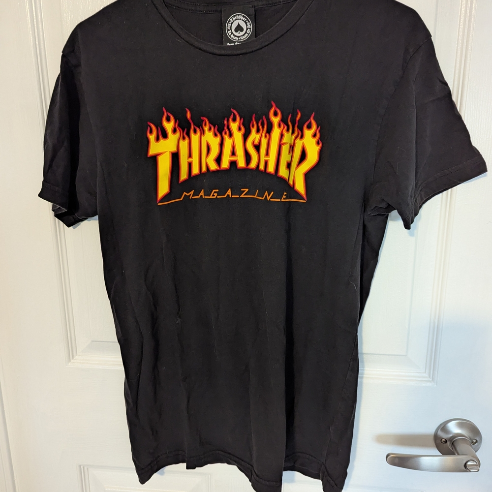Thrasher Black T-Shirt